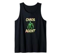 Chaos Agent of Mayhem - Matrix Dropout, Fun Graffiti Graphic Tank Top