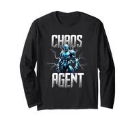 Chaos Agent - Resigned from Order - Into the Matrix Graphic Long Sleeve T-Shirt
