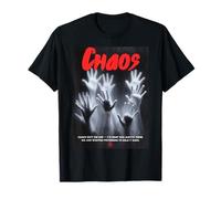 Chaos Anarchy Y2K Horror Hands Creepy Movie 2000s Halloween T-Shirt