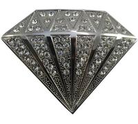 Chaos Brothers Retro Belt Buckle - Diamond