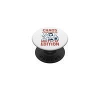 Chaos Coordinator Foster Fail Cat Mom PopSockets Adhesive PopGrip