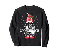 Chaos Coordinator Gnome Christmas Family Matching Funny Xmas Sweatshirt