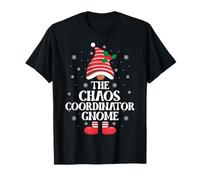 Chaos Coordinator Gnome Christmas Family Matching Funny Xmas T-Shirt