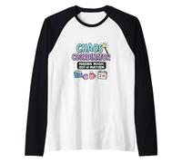 Chaos Coordinator - Making Magic Out of Mayhem Raglan Baseball Tee