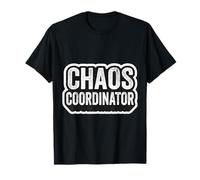 Chaos Coordinator Mens Kindergarten School Teacher Funny Fun T-Shirt