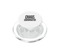 Chaos Coordinator Mom Boss Mom Life Coffee Humor PopSockets PopGrip for MagSafe