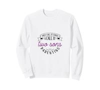 Chaos Coordinator Mother - two sons Sweatshirt