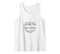 Chaos Coordinator Mother - Two sons Tank Top