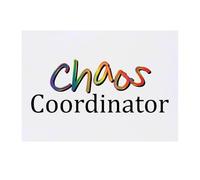 'Chaos Coordinator' Temporary Tattoo - Water Resistant, Skin-Safe, Non-Toxic Transfer (TO00079937)