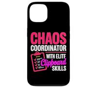 CHAOS COORDINATOR WITH ELITE CLIPBOARD SKILLS Case for iPhone 13