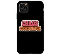 Chaos Coordinator Womens Kindergarten School Teacher Funny Case for iPhone 11 Pro Max