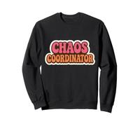 Chaos Coordinator Womens Kindergarten School Teacher Funny Sweatshirt