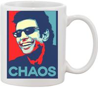 Chaos Dr. Malcolm Dinosaur Film Jeff Ceramic Mug White
