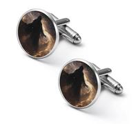 Chaos Greek Mythology Shirt Cufflinks for Men Cuff Links Tie Father Husband Wedding Business 1.7cm