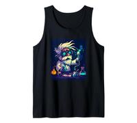 Chaos in the Lab with a Wacky Mad Scientist Style Tank Top