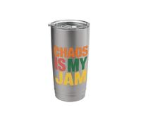 Chaos is My Jam Messy Energy Attitude - Stainless Steel Insulated Tumbler