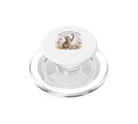 Chaos Is My Love Language Cat Kitten Rainbow Floral PopSockets PopGrip for MagSafe