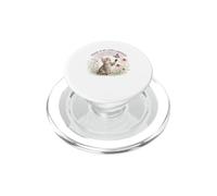 Chaos Is My Love Language Kitten Rainbow Floral PopSockets PopGrip for MagSafe