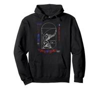 Chaos Is Part Of The Plan Vitruvian Man Y2K Streetwear Pullover Hoodie