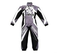 Chaos Kids Off Road Motocross Suit Black - S (29", 5-7 yrs old)