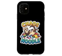 Chaos Noodle Funny Ferret Owner Pet Lover Quote Name Joke Case for iPhone 11