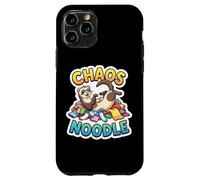 Chaos Noodle Funny Ferret Owner Pet Lover Quote Name Joke Case for iPhone 11 Pro