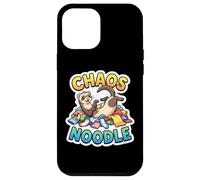 Chaos Noodle Funny Ferret Owner Pet Lover Quote Name Joke Case for iPhone 12 Pro Max