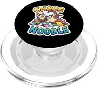 Chaos Noodle Funny Ferret Owner Pet Lover Quote Name Joke PopSockets PopGrip for MagSafe