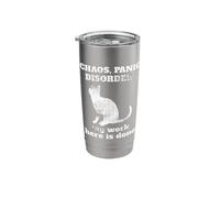 Chaos Panic Disorder My Work Here is Done Stainless Steel Insulated Tumbler