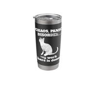 Chaos Panic Disorder My Work Here is Done Stainless Steel Insulated Tumbler