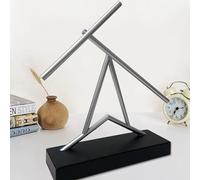 Chaos Pendulum Perpetual Motion Machine, Battery-Powered Anti-Gravity Desktop Ornament, Durable ABS Material, Rotating 40cm Diameter, Rechargeable Model Available