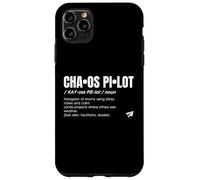 Chaos Pilot Definition - Funny Leader Project Manager Case for iPhone 11 Pro Max