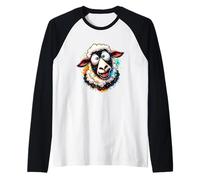 Chaos Sheep Raglan Baseball Tee