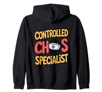 Chaos Specialist - ER Emergency Room Zip Hoodie