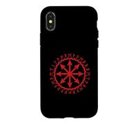 Chaos Star Runic Circle Occult Case for iPhone X/XS