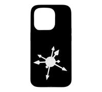 Chaos Star Sigil Occult Symbol Magic Distressed Chaos Magick Case for iPhone 15 Pro