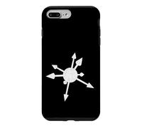 Chaos Star Sigil Occult Symbol Magic Distressed Chaos Magick Case for iPhone 7 Plus/8 Plus
