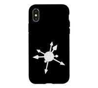 Chaos Star Sigil Occult Symbol Magic Distressed Chaos Magick Case for iPhone X/XS