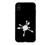Chaos Star Sigil Occult Symbol Magic Distressed Chaos Magick Case for iPhone XS Max