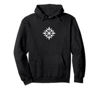 Chaos Star, Symbol of Eight, Arrows Multiverse Sigil Magic Pullover Hoodie