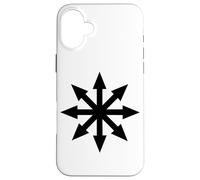 Chaos Star Symbol Punk Metal Pentagram Anarchy Occult Case for iPhone 16 Plus