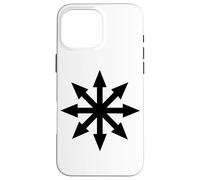 Chaos Star Symbol Punk Metal Pentagram Anarchy Occult Case for iPhone 16 Pro Max
