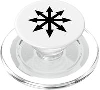 Chaos Star Symbol Punk Metal Pentagram Anarchy Occult PopSockets PopGrip for MagSafe