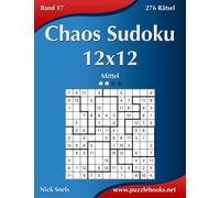 Chaos Sudoku 12x12 - Mittel - Band 17 - 276 Ratsel
