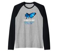 Chaos Theory Butterfly - Aesthetic Edgy Streetwear Raglan Baseball Tee