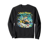 Chaos Theory Cat Design - Funny Nerd Science Cat Sweatshirt