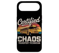 Chaos Transport Technician Funny School Bus Driver Case for iPhone Air