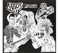 CHAOS UK - TOTAL CHAOS - THE SINGLES COLLECTION - Vinyl Record - G1398z