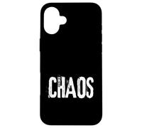 Chaos Vintage s Distressed Effect s 'Agent of Chaos' Case for iPhone 16 Plus