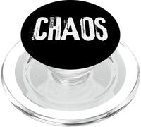 Chaos Vintage s Distressed Effect s 'Agent of Chaos' PopSockets PopGrip for MagSafe